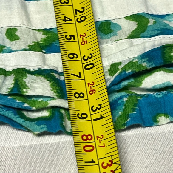 Peppermint Bay Vibrant Floral V-Neck Beach Cover Up Top Travel Vacation Large - Picture 15 of 16